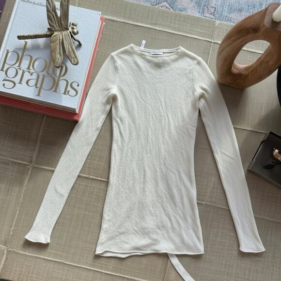 Helmut Lang Textured Long Sleeve Top - Picture 2 of 4